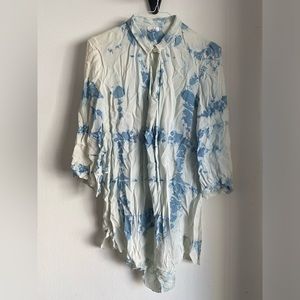 Vintage Hi Julez Tie Dye Blouse